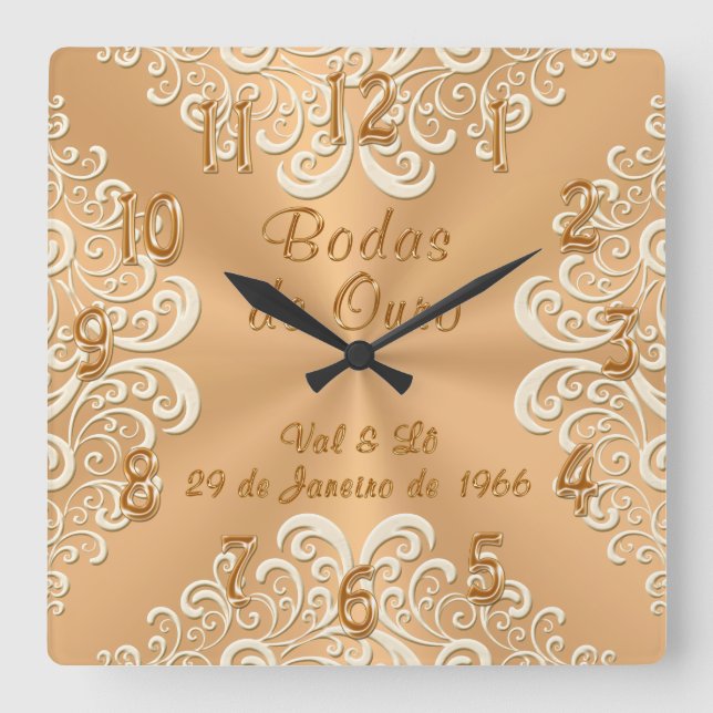 Special Orders 50th Anniversary Clocks (Front)