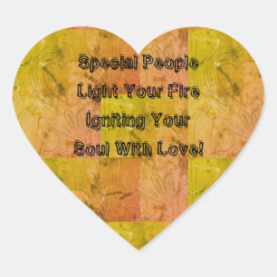 Special People Heart Sticker