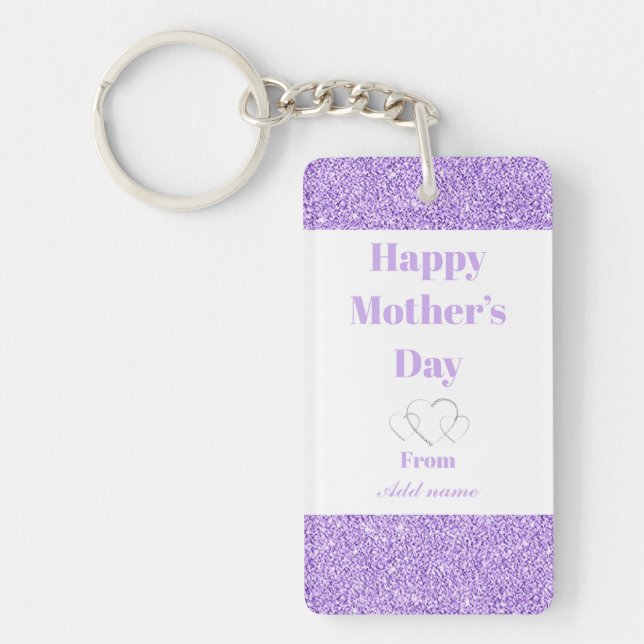 Special personalised happy mother’s day keychain (Front)