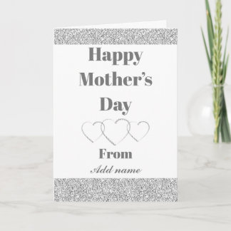 Special personalised Mother’s Day card