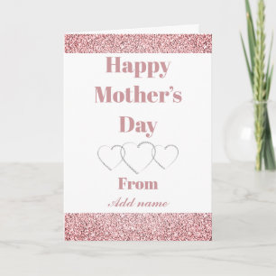 Special personalised Mother’s Day card