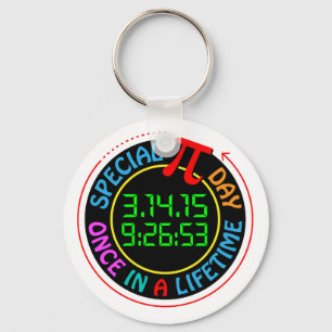 Special Pi Day 2015 Key Ring