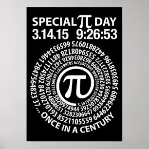 Special Pi Day 2015, Spiral Poster