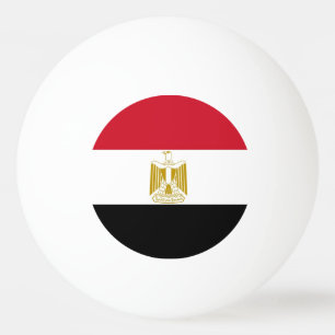 Special ping pong ball with Flag of Egypt