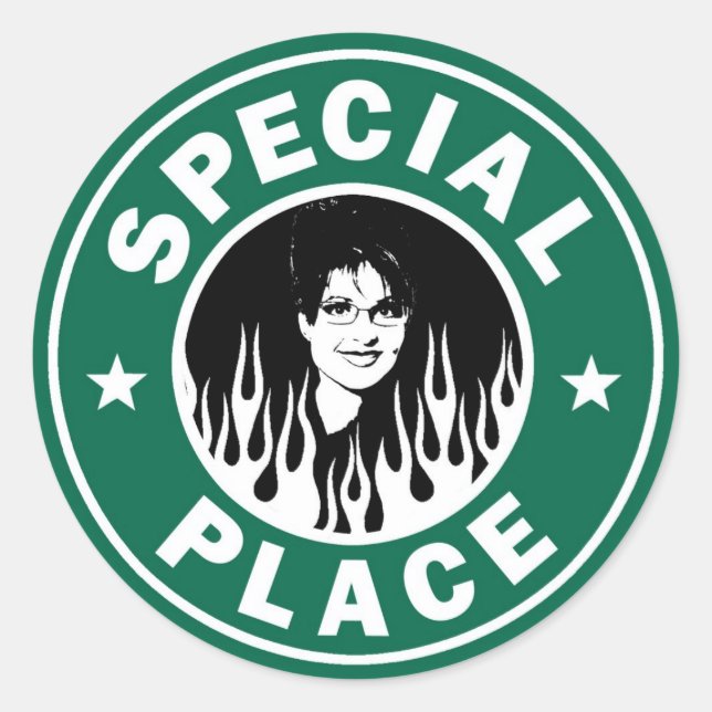 Special Place In Hell Classic Round Sticker (Front)