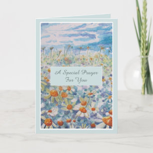 Special Prayer for Cancer Patient Card