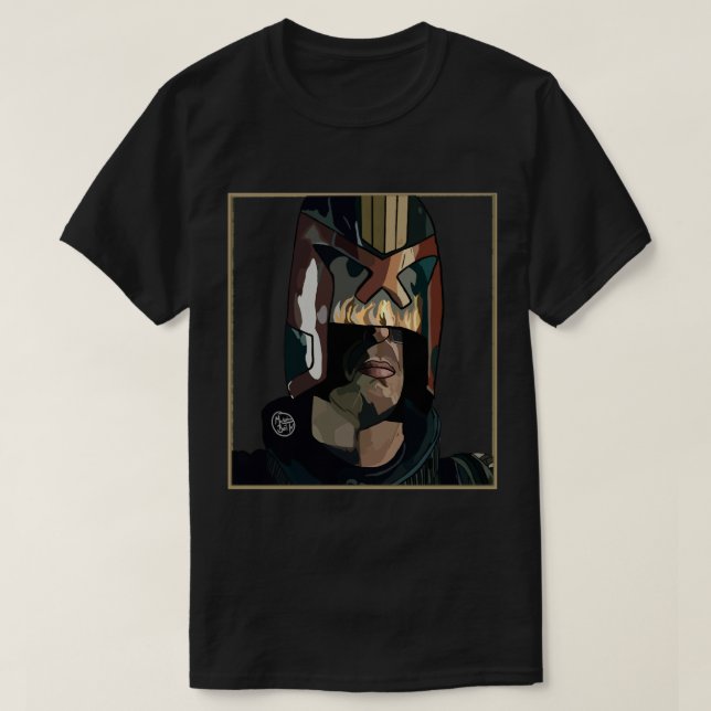 Special Present Dredd Movie Cute Graphic Gifts T-Shirt (Design Front)