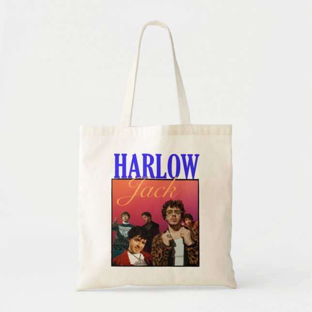 Special Present Jack Harlow Retro Gift Movie Fans Tote Bag (Front)