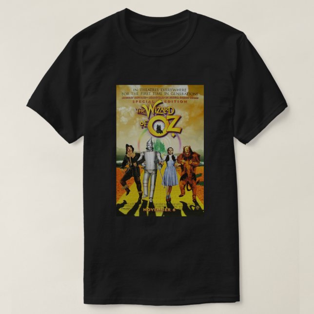 Special Present Wizard Of Oz Cute Graphic Gifts T-Shirt (Design Front)