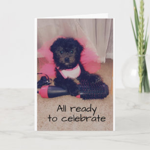 SPECIAL PUP SAYS SPECIAL BIRTHDAY WISHES FOR YOU CARD