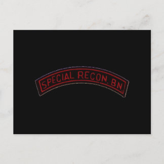 Special Recon BN Postcard