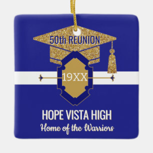 Special Reunion!  50th class reunion  Ceramic Ornament