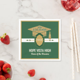 Special Reunion! 50th class reunion napkins