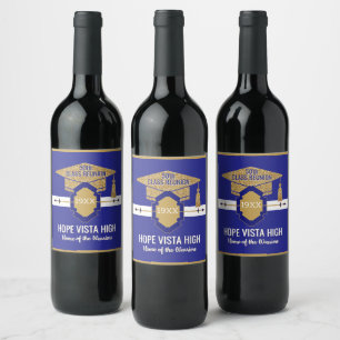 Special Reunion!  50th class reunion  Wine Label