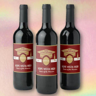 Special Reunion!  50th class reunion  Wine Label