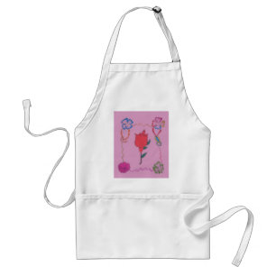 Special Rose Tile Art Graphic Design Standard Apron