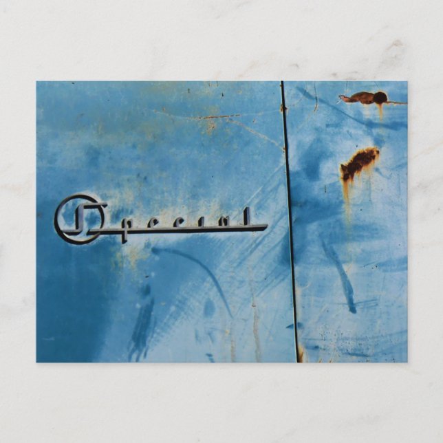 "Special" - Rusty American Car Postcard (Front)