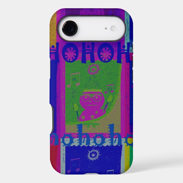 Special  Santa HoHoho Pop Art colours (Back)