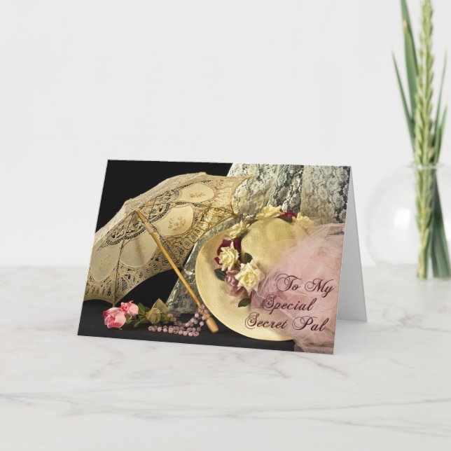 Special Secret Pal - Thinking of You Card (Front)