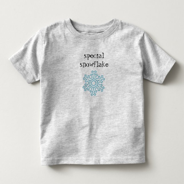 Special Snowflake toddler t-shirt (Front)