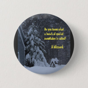 Special snowflakes 6 cm round badge