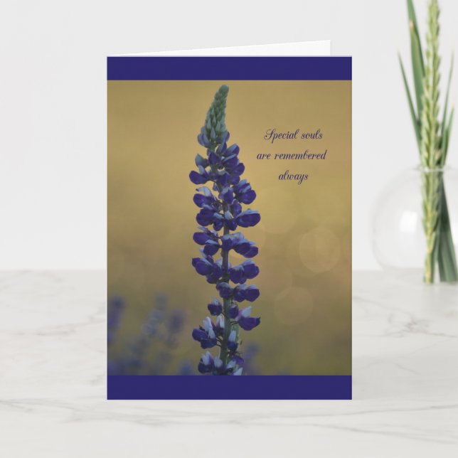 Special Souls Sympathy Card (Front)
