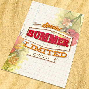 Special Summer Limited Offer Flyer