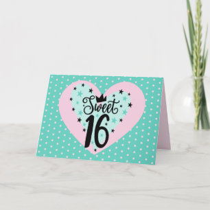 Special Sweet 16 Birthday Card