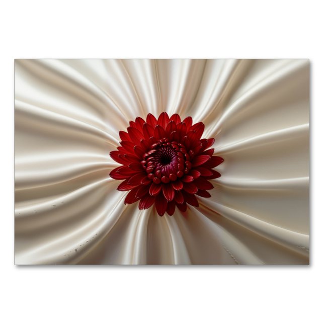 Special table card with Japanase Colours (Front)