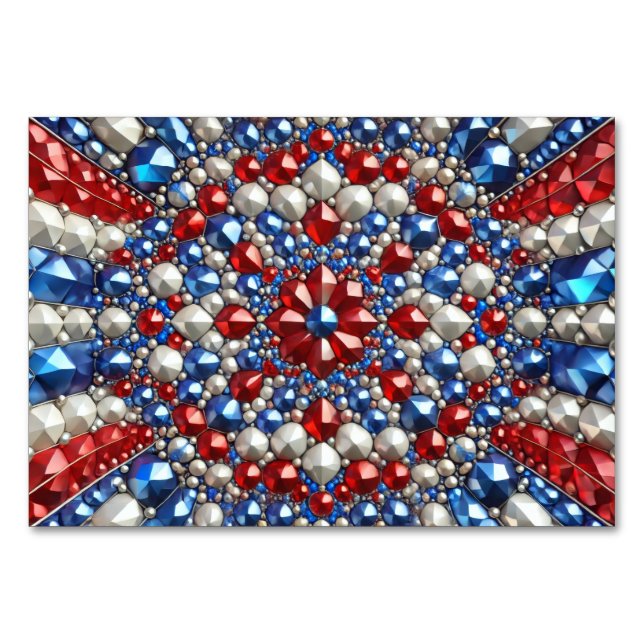 Special table card with Netherlands Colours (Front)