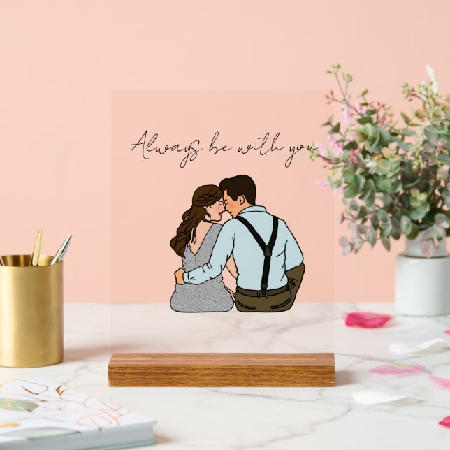 Special time, special gift acrylic sign (Wedding)