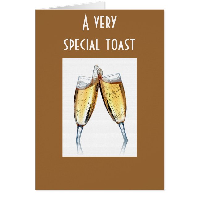 SPECIAL TOAST TO SPECIAL PERSON (Front)