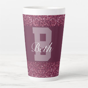 Special typography personalised mug