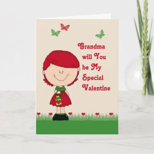 Special Valentine Card for Grandma