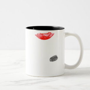 Special Valentine's Kiss Two-Tone Coffee Mug