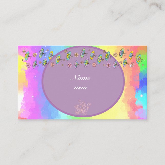 special visitor card (Front)