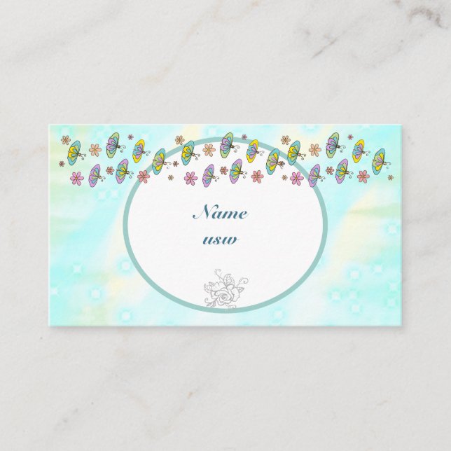 special visitor card (Front)