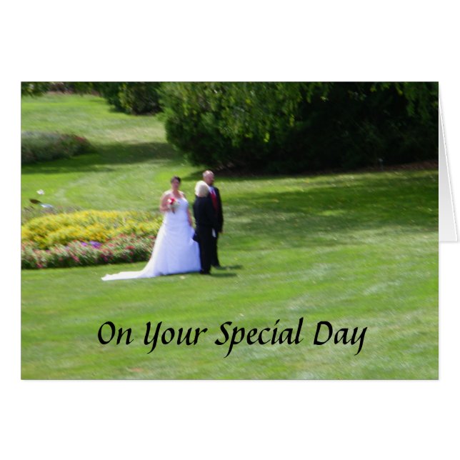SPECIAL WEDDING DAY (Front Horizontal)