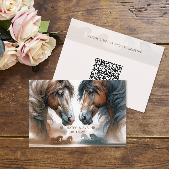Special Wedding QR Code Enclosure Card (Creator Uploaded)
