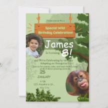 special wild adoption birthday celebration