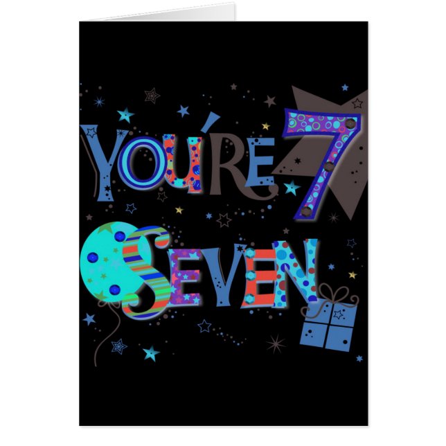 SPECIAL WISHES FOR SPECIAL YOU ON **7th BIRTHDAY** (Front)