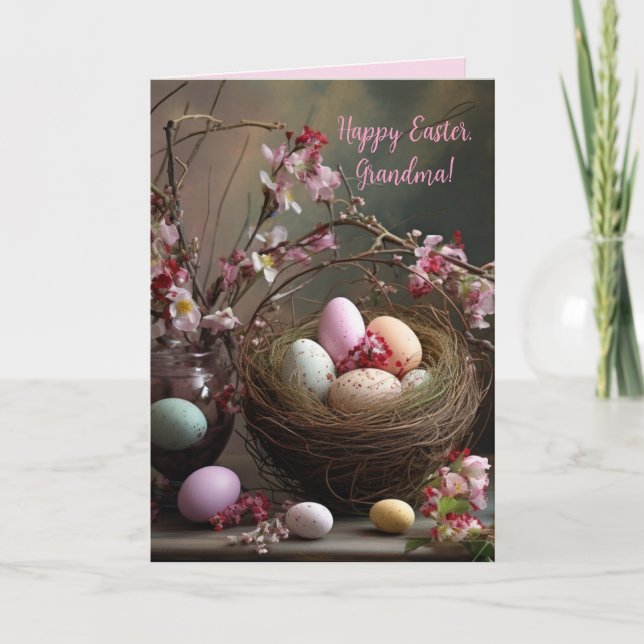 SPECIAL WISHES GRANDMA EASTER CARD (Front)