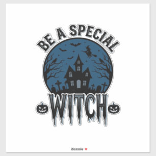 Special Witch Halloween Vintage Engraving Design_1