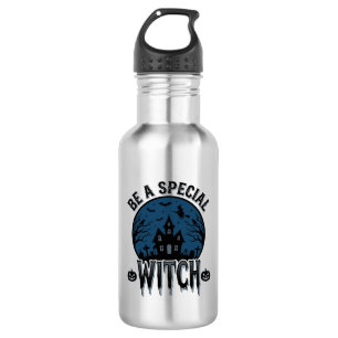 Special Witch Halloween Vintage Engraving Design_1 532 Ml Water Bottle