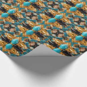 Special wrapping paper with Bahamas Colours