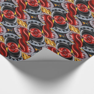 Special wrapping paper with German Colours