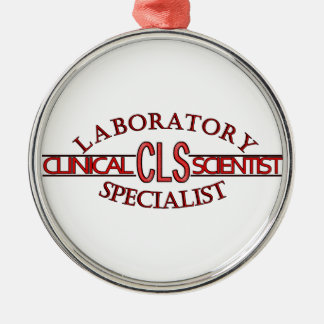 SPECIALIST CLS LOGO CLINICAL LABORATORY SCIENTIST METAL TREE DECORATION
