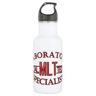 SPECIALIST LAB MLT MEDICAL LABORATORY TECHNICIAN 532 ML WATER BOTTLE