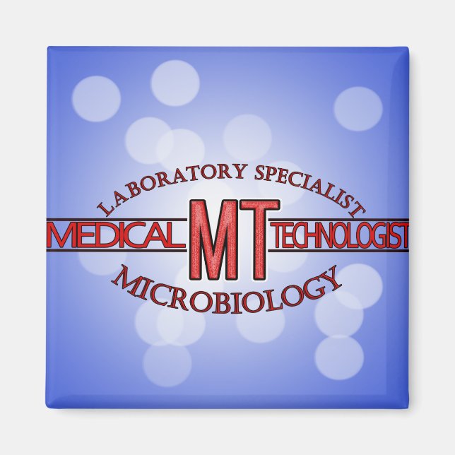 SPECIALIST LAB MT MICROBIOLOGY MEDICAL TECH MAGNET (Front)