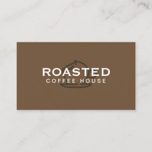 Speciality Coffee Drink Business Card